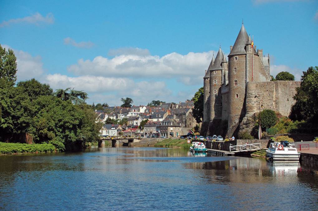 Castelo de Josselin - Canal de Nantes a Brest